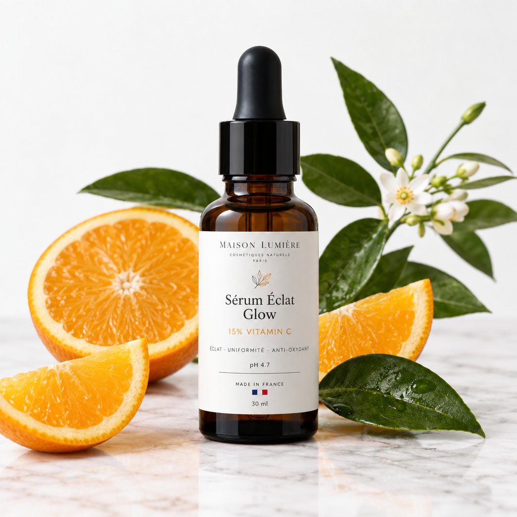 Sérum Éclat Glow Vitamine C 15% - Flacon ambré